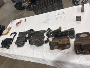 lot 1510 image: Assorted Tool Belts & Pouches