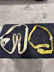 lot 1527 image: Polyester Lifting Slings