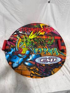 lot 1539 image: Circular Plastic Snow Sled