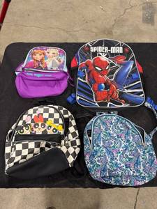 lot 1546 image: Childrens Character Backpack Lot