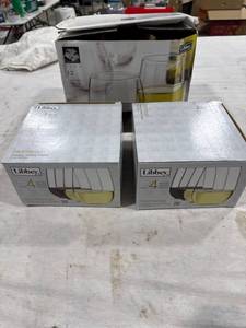 lot 1556 image: Libbey Vina Stemless Wine Glasses