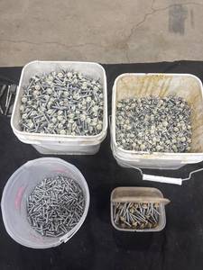 lot 1576 image: Mixed Self-Tapping Screws Lot