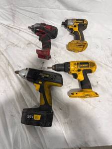 lot 1588 image: Cordless Power Tool Lot