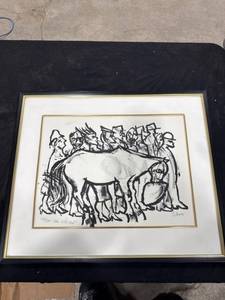 lot 1602 image: Framed Limited Edition Print