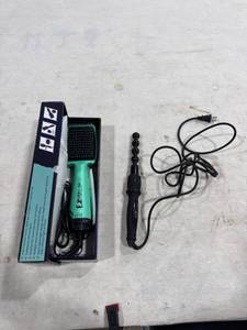 lot 1625 image: Hair Dryer Brush & Curling Iron Set