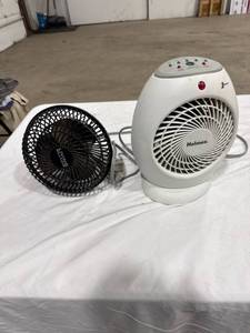 lot 1632 image: Holmes Heater & Living Solutions Fan Lot