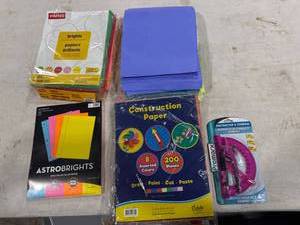 lot 1637 image: Assorted Paper & Geometry Set