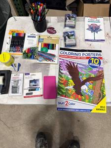 lot 1640 image: Art & Office Supply Lot