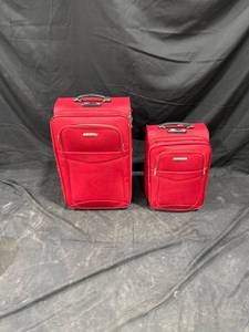 lot 1650 image: ARKAYS Red Luggage Set