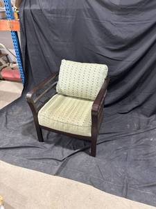 lot 1653 image: Modern Wood Armchair