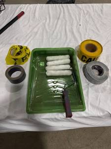 lot 1664 image: Painting & Masking Supplies Lot