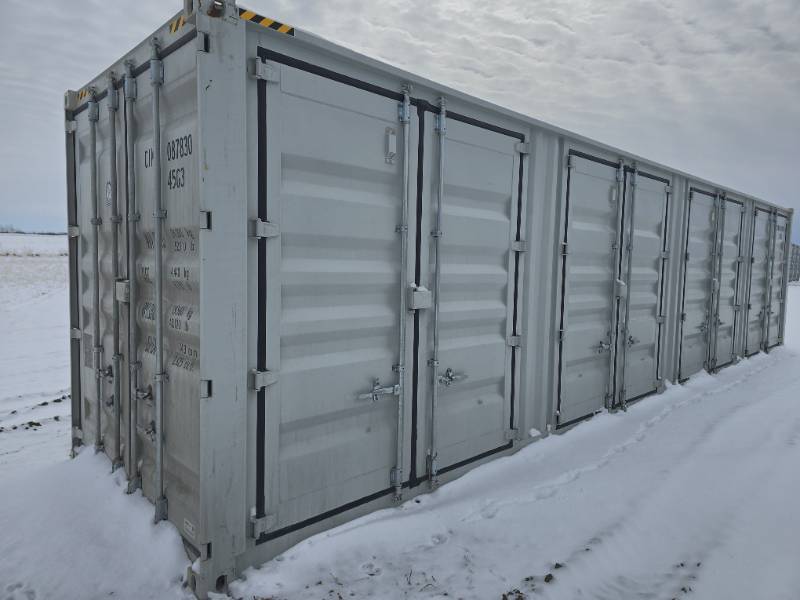 lot 11 image: CIMU0878306  Sea Container with 4 Side Doors, 40HC, Single Trip