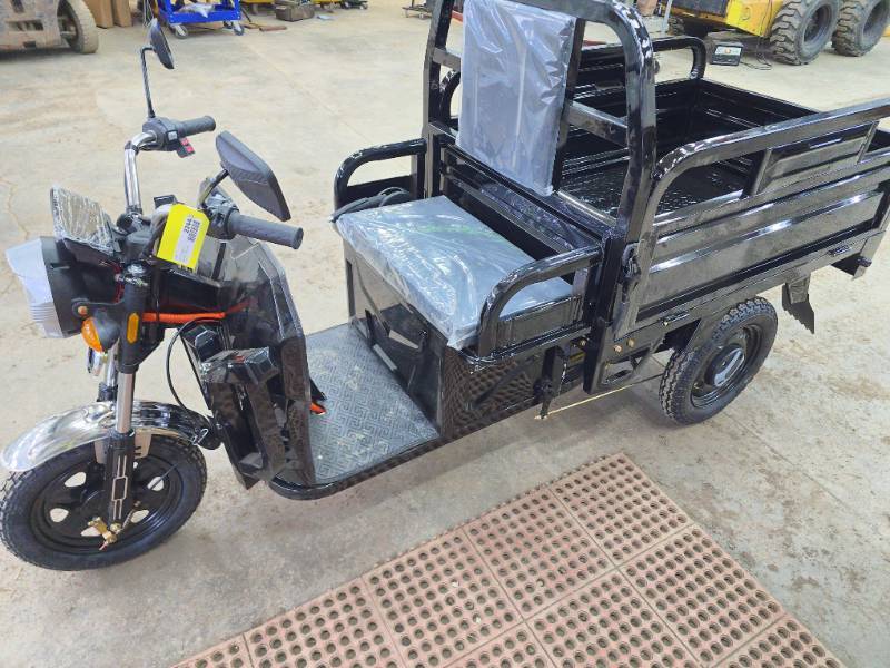 lot 2244 image: 2026 SDLANCH 3-Wheel Electric Tricycle Vehicle (IRET13) BLACK