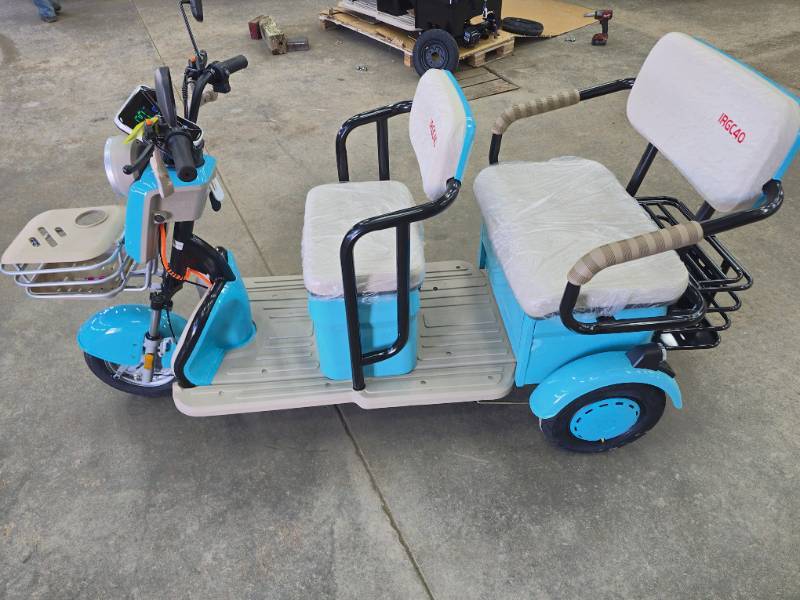2026 SDLANCH Electric Tricycle Mini Golf Cart (IRGC40) BLUE