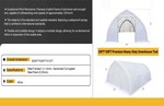 SDLANCH 20x30 Greenhouse Tent (SDL2030GT)