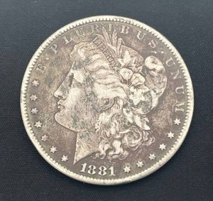 1881 Morgan Silver Dollar
