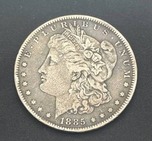 1885 Morgan Silver Dollar