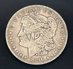 lot 7 image: 1896-O Morgan Silver Dollar