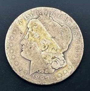 lot 23 image: 1897-O Morgan Silver Dollar