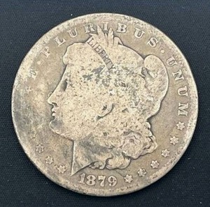 lot 33 image: 1879 Morgan Silver Dollar