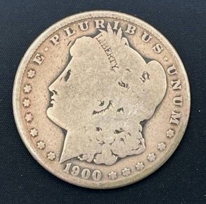 lot 37 image: 1900-O Morgan Silver Dollar