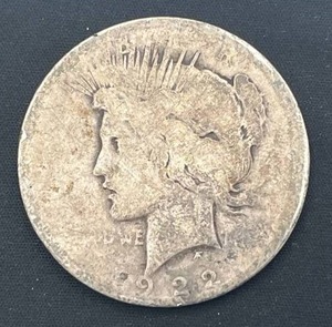 lot 50 image: 1922 Peace Dollar