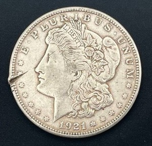 lot 51 image: 1921-S Morgan Silver Dollar