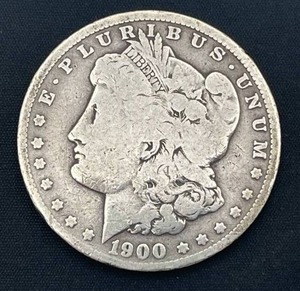 lot 53 image: 1900-O Morgan Silver Dollar
