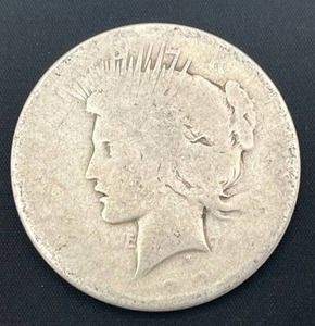 lot 55 image: 1922 Peace Dollar