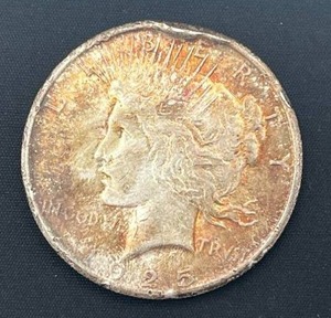 lot 57 image: 1925 Peace Dollar