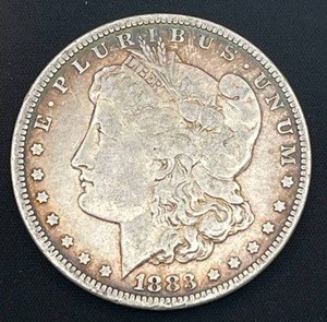 lot 63 image: 1883 Morgan Silver Dollar