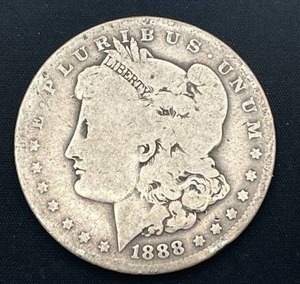 lot 68 image: 1888-O Morgan Silver Dollar