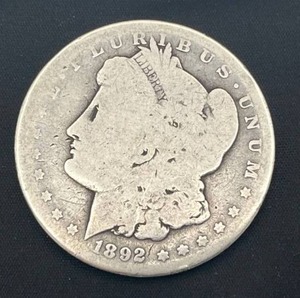 lot 74 image: 1892-S Morgan Silver Dollar
