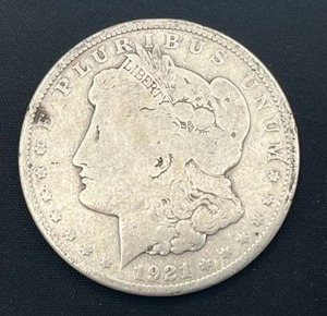 lot 76 image: 1921 Morgan Silver Dollar