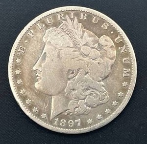 lot 78 image: 1897-O Morgan Silver Dollar