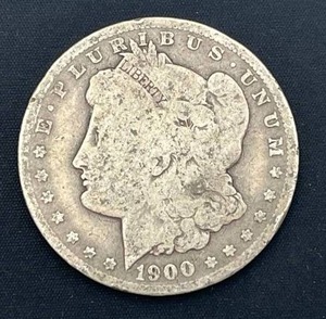 lot 79 image: 1900-O Morgan Silver Dollar