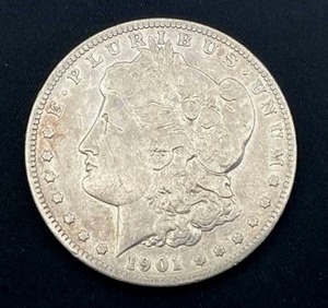 lot 83 image: 1901-O Morgan Silver Dollar