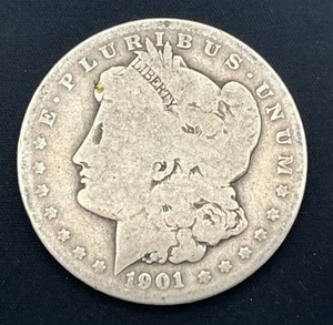lot 87 image: 1901-O Morgan Silver Dollar