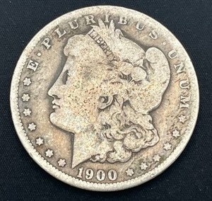 lot 91 image: 1900-O Morgan Silver Dollar