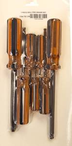 lot 23 image: 7-Piece Ball End Driver Set  Sizes 764 to 38