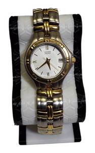 lot 58 image: Citizen 1990s Elegance Series Ladies Two-Tone Stainless Steel and Gold-Plated Wristwatch