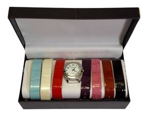 lot 69 image: GOSSIP Quartz Watch featuring interchangeable leather straps.