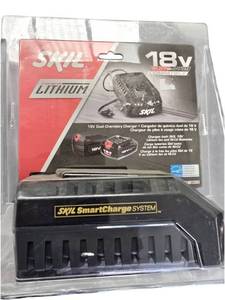 lot 79 image: SKIL SKIL SMARTCHARGE System 18V Dual Charger  ( TOOL Only)