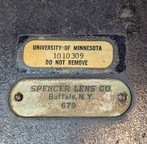 AO Spencer 820 microtome RUNS GREAT (599706)