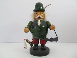 lot 22 image: Vintage Wood German Smoker Doll Lot #6