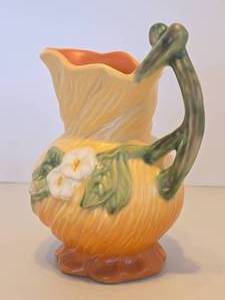 lot 110 image: Excellent Signed Antique WELLER Art Pottery Pitcher
