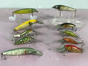 lot 210 image: Lot of 10 Collectible Cisco Fishing Lures