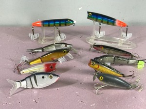 lot 212 image: Lot of 10 Fishing Lures - see description for more info