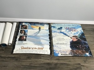 lot 219 image: Lot of 6 Movie Posters - Only 2 are Pictured - White Fang - Shadow of the Wolf - White Wolves a Cry in the Wild II - Homeward Bound - The Fog - The Perfect Pick-Up - Get Rich or Die Trying 50 Cent