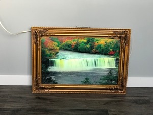 lot 259 image: 3-D Motion Lighted Waterfall with Bird Sounds & Waterfall Sounds with Volume Control
